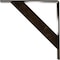 Ekena Millwork Traditional Steel Bracket, Antiqued Brass 2"W x 12"D x 12"H BKTM02X12X12TRABS - alternate 10